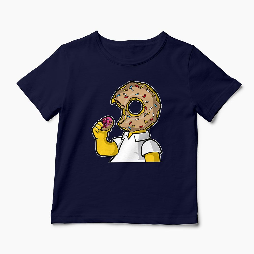 Tricou Homer Love Donut - Copii-Bleumarin