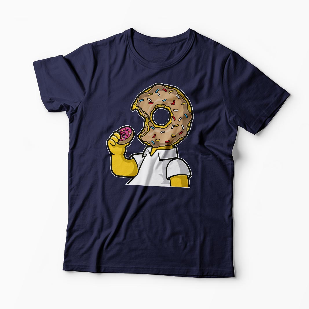 Tricou Homer Love Donut - Bărbați-Bleumarin