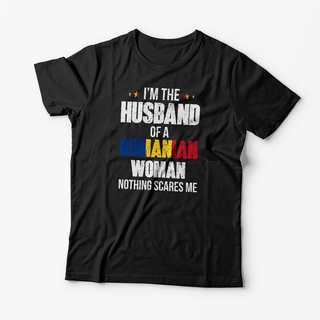 Tricou Sunt Sotul Unei Romance - Bărbați-Negru