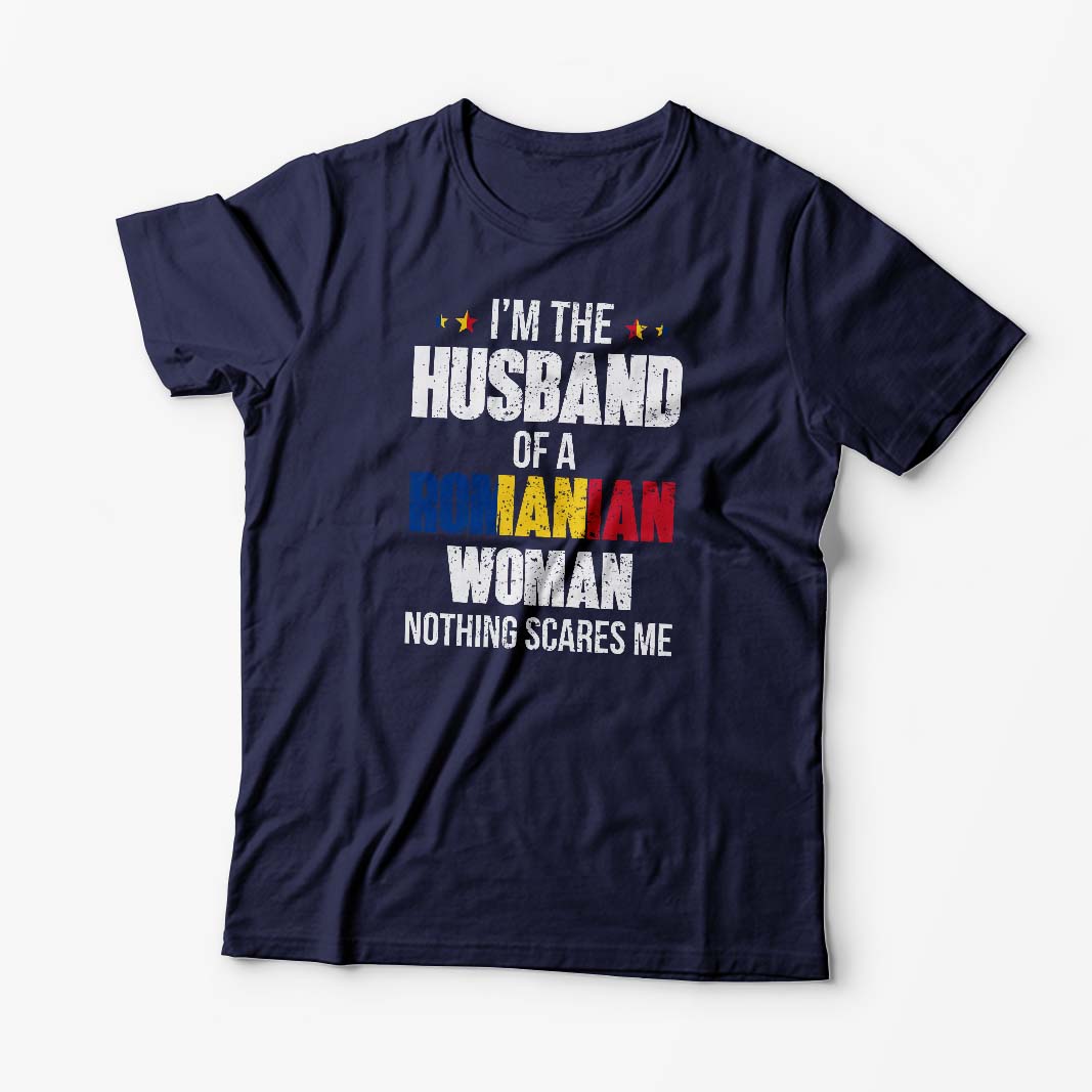 Tricou Sunt Sotul Unei Romance - Bărbați-Bleumarin