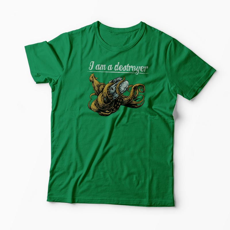 Tricou I Am a Destroyer - Bărbați-Verde