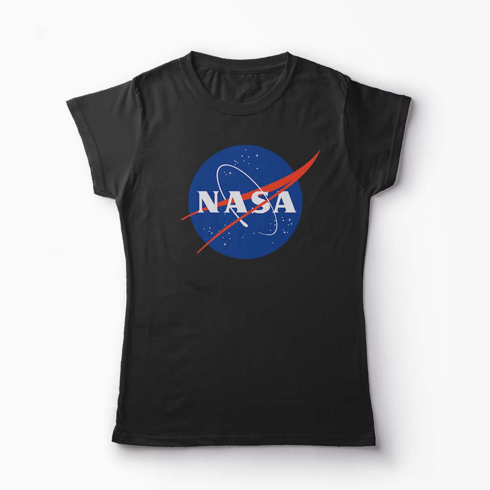 Tricou Inginer Nasa - Femei-Negru