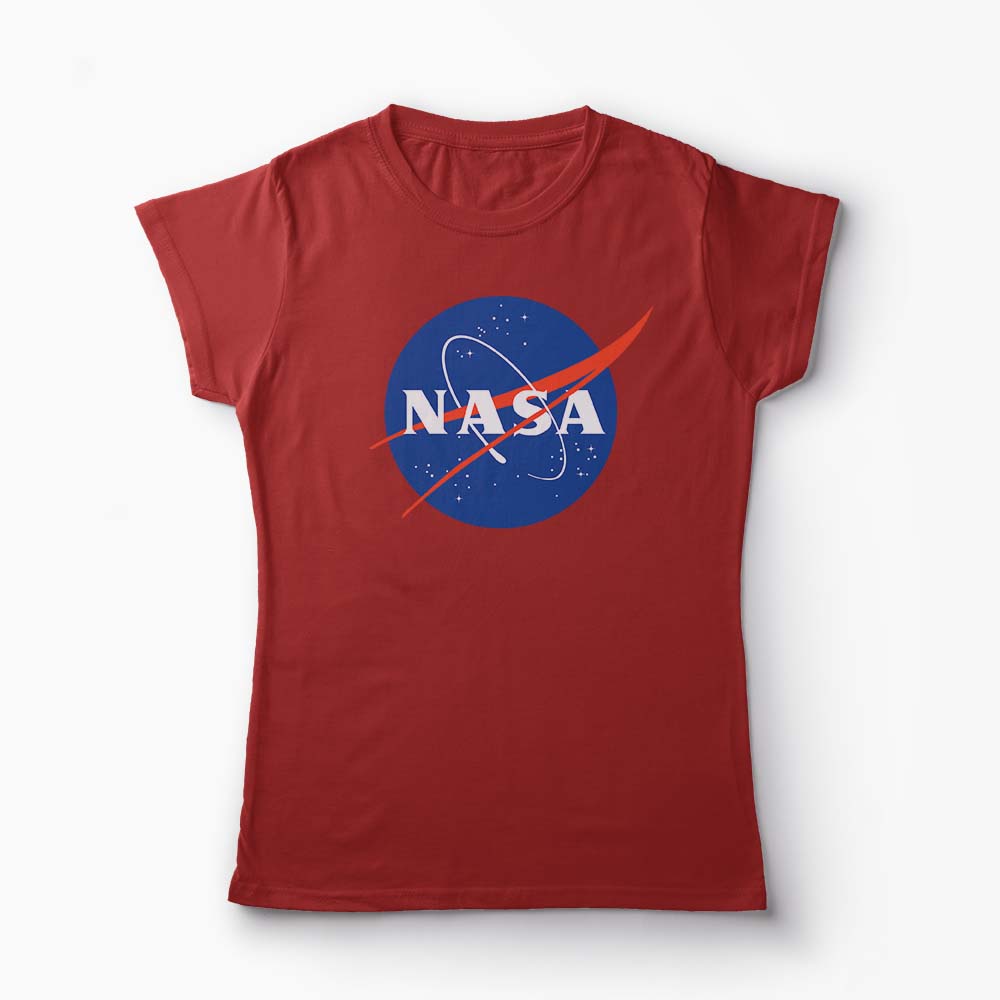 Tricou Inginer Nasa - Femei-Roșu