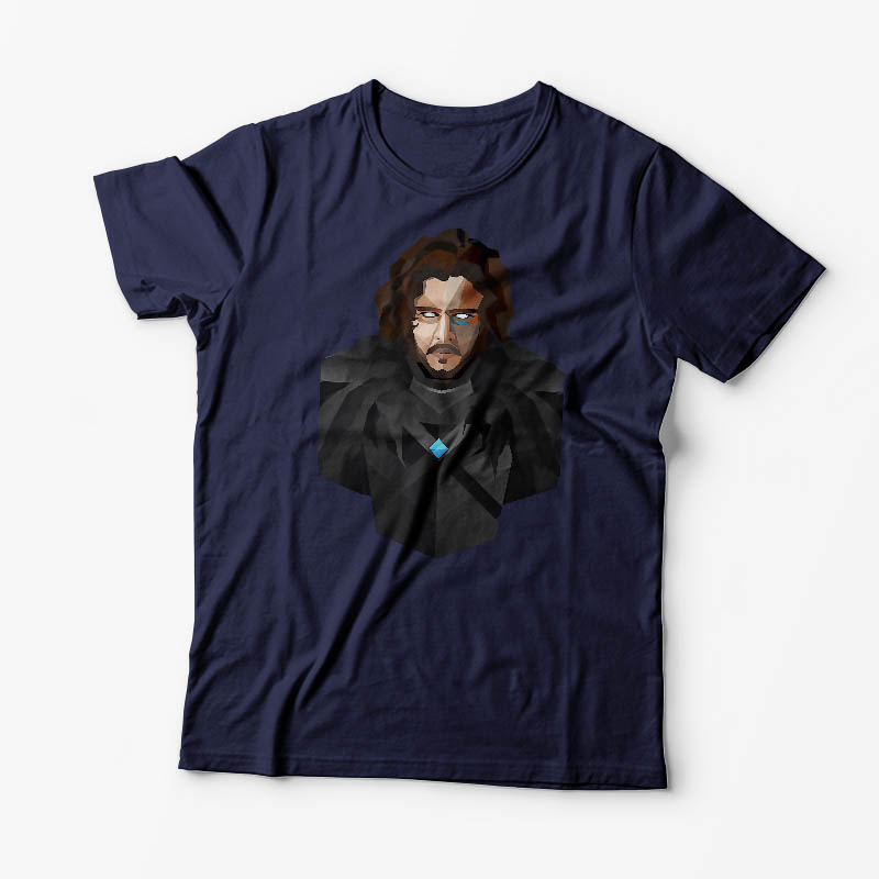 Tricou Jon Snow - Urzeala Tronurilor - Bărbați-Bleumarin