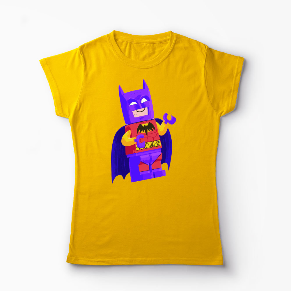 Tricou Lego Betman - Femei-Galben