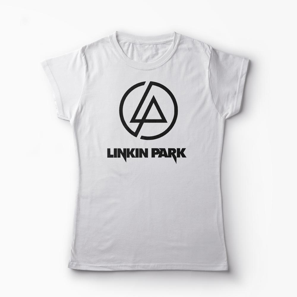 Tricou Linkin Park Logo - Femei-Alb