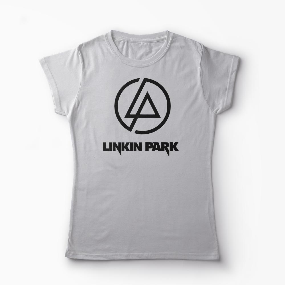 Tricou Linkin Park Logo - Femei-Gri
