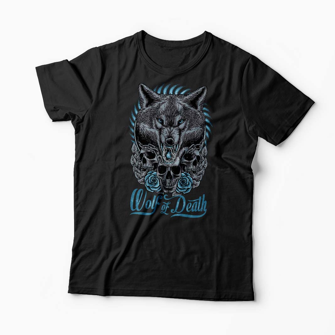 Tricou Lupul de Moarte - Bărbați-Negru