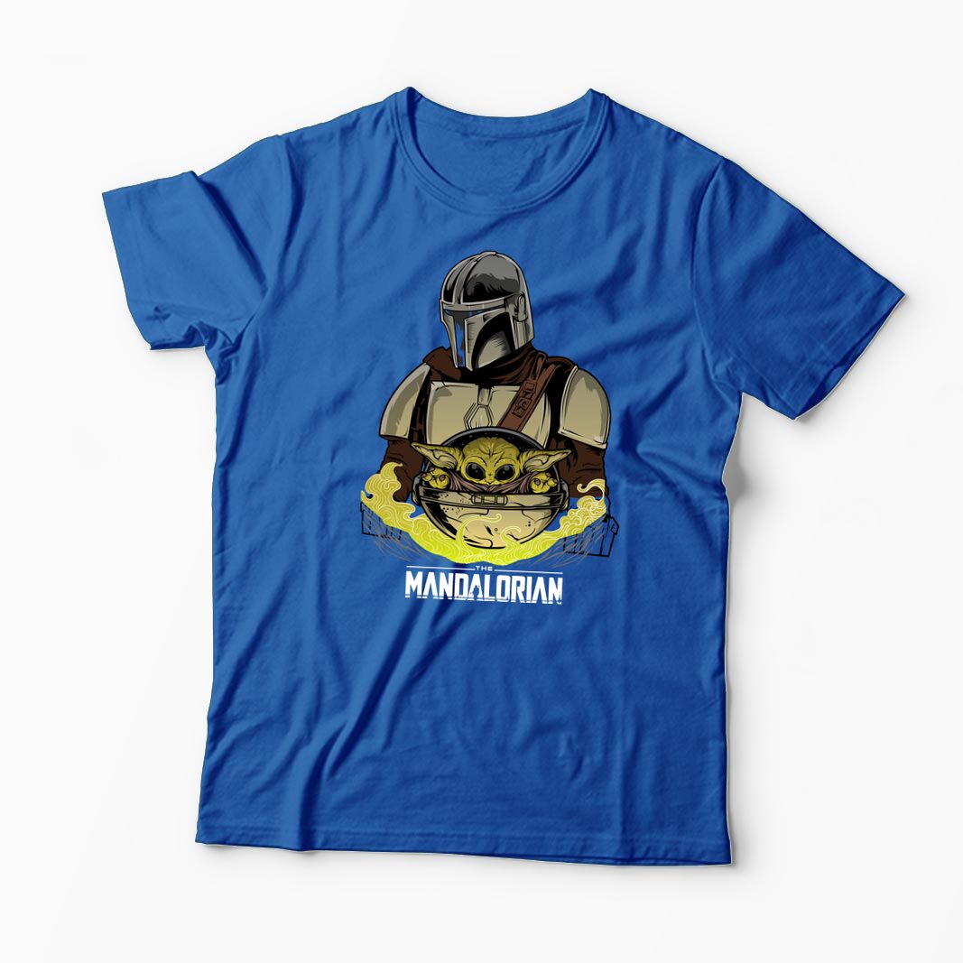 Tricou Mandalorian si Baby Yoda