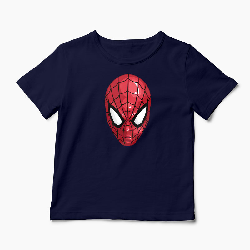 Tricou Mască Spiderman - Copii-Bleumarin