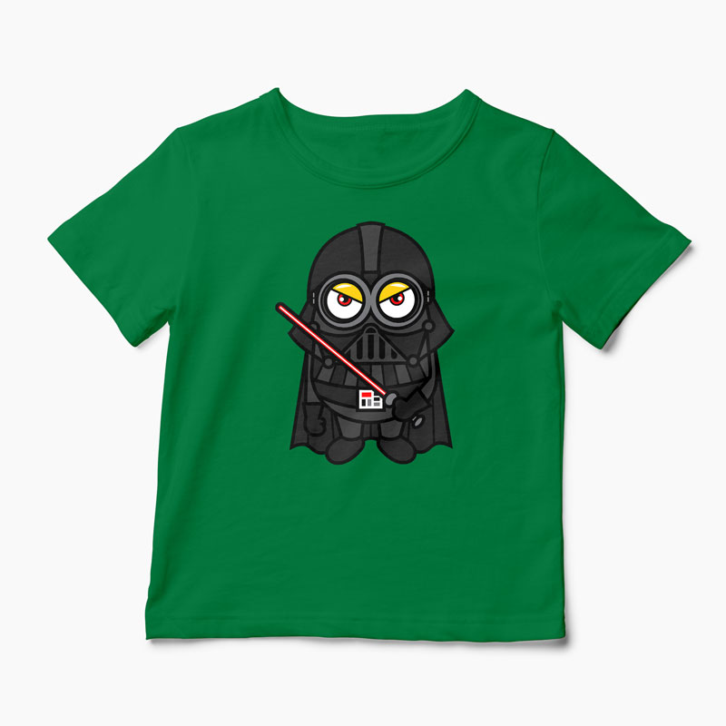 Tricou Minion Vader - Copii-Verde