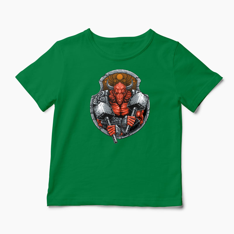 Tricou Minotaur - Copii-Verde