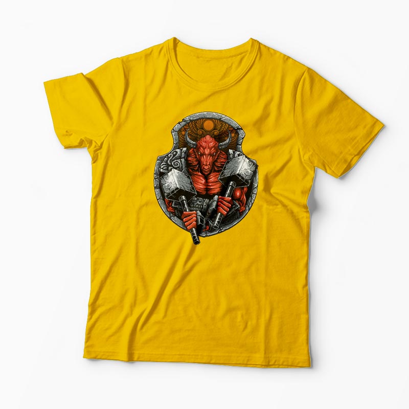 Tricou Minotaur - Bărbați-Galben