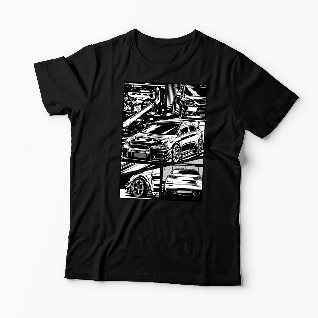 Tricou Mitsubishi Lancer Evo X - Bărbați-Negru