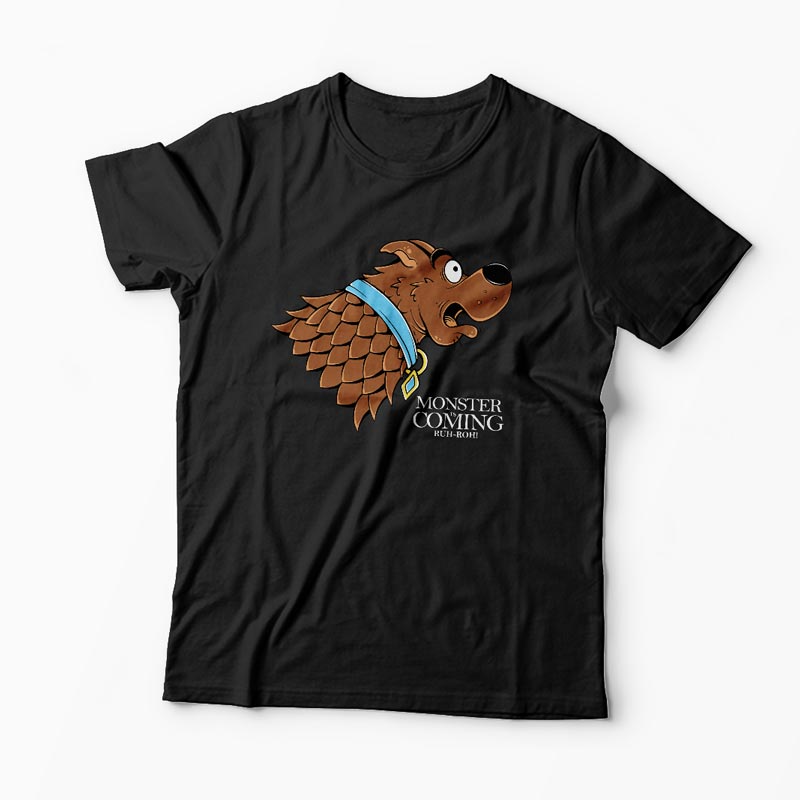 Tricou Monster Is Coming - Bărbați-Negru