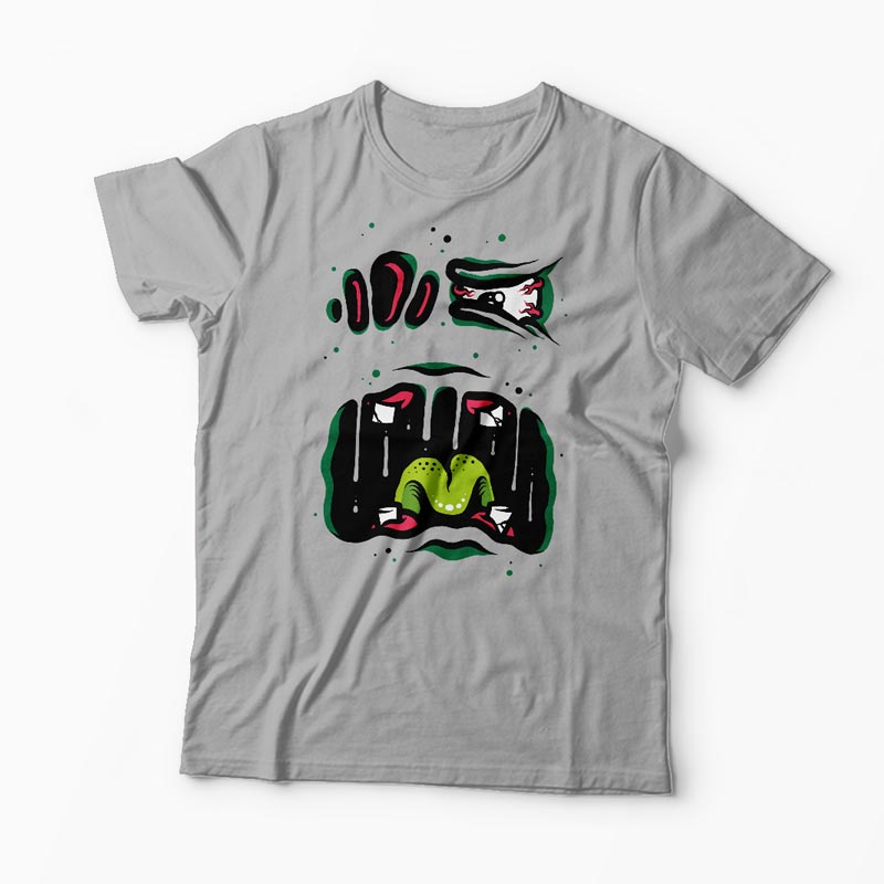 Tricou Monstru - Bărbați-Gri