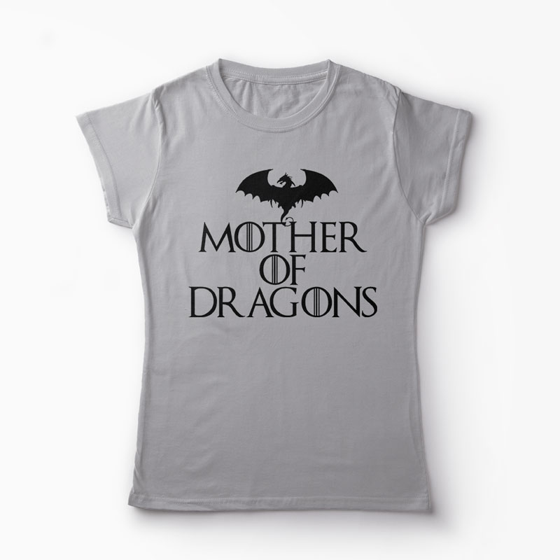 Tricou Mother of Dragons - Femei-Gri
