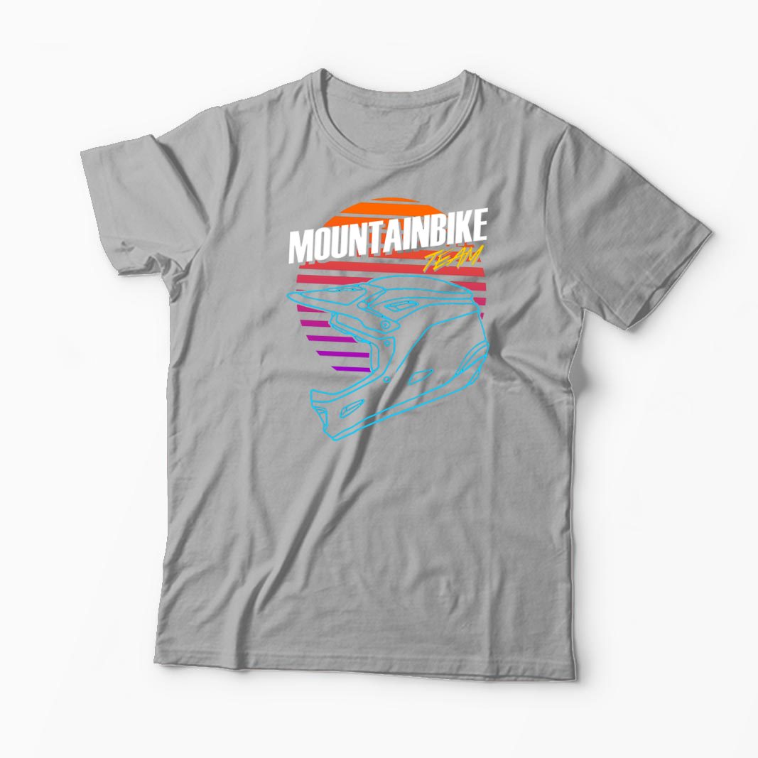 Tricou Mountain Bike Downhill - Bărbați-Gri
