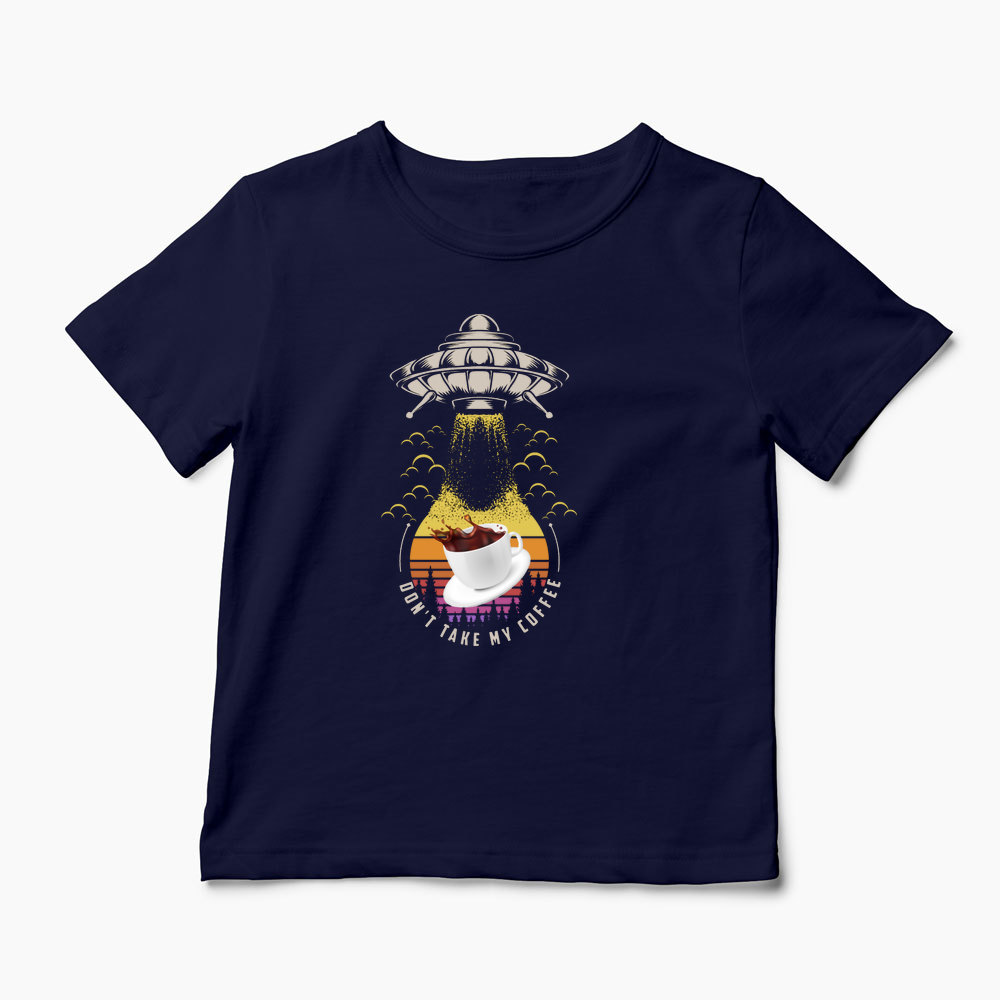 Tricou Nu-mi Lua Cafeaua - Copii-Bleumarin