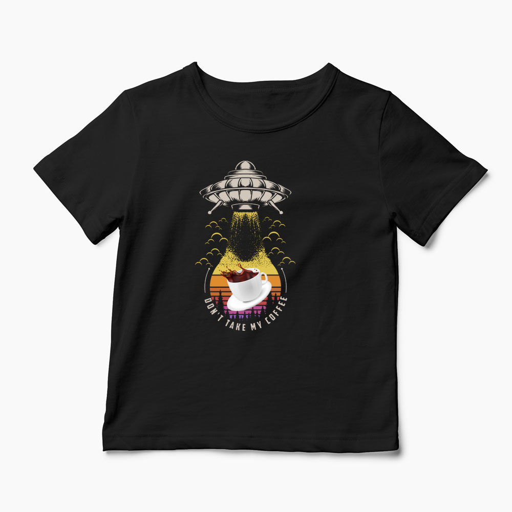 Tricou Nu-mi Lua Cafeaua - Copii-Negru