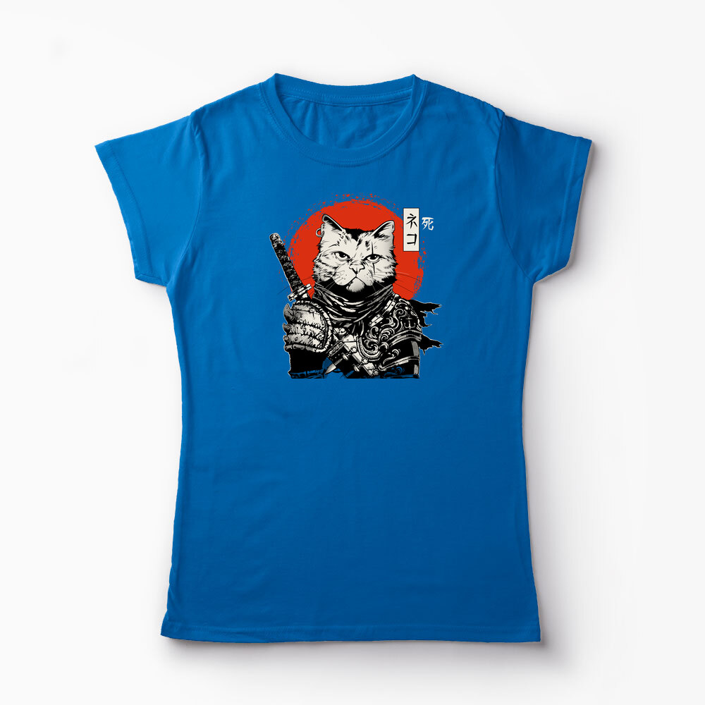 Tricou Personalizat CATana of Death - Femei-Albastru Regal