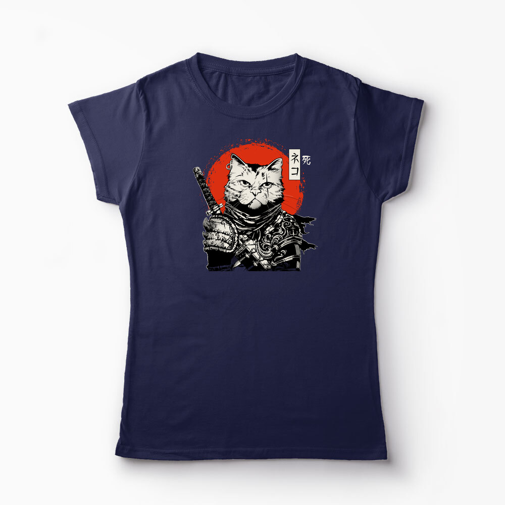 Tricou Personalizat CATana of Death - Femei-Bleumarin