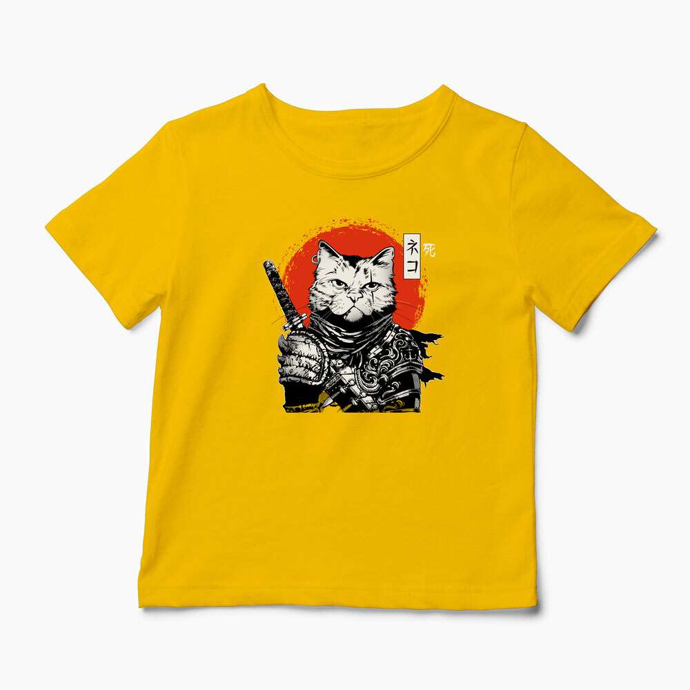 Tricou Personalizat CATana of Death - Copii-Galben