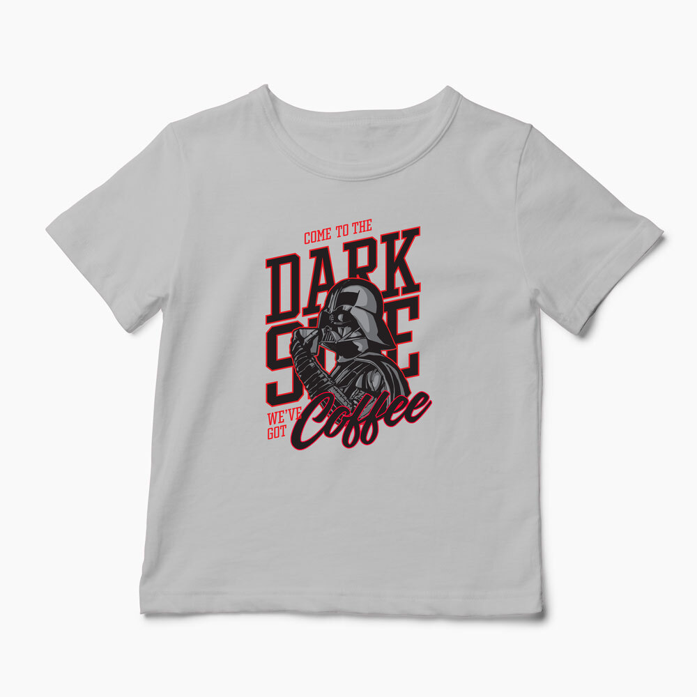 Tricou Personalizat Come To The Dark Side We've Got Coffee - Copii-Gri