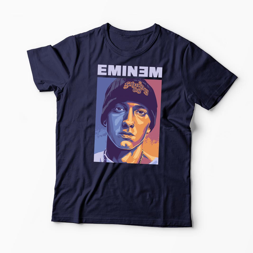 Tricou Personalizat Eminem Real Slim Shady - Bărbați-Bleumarin