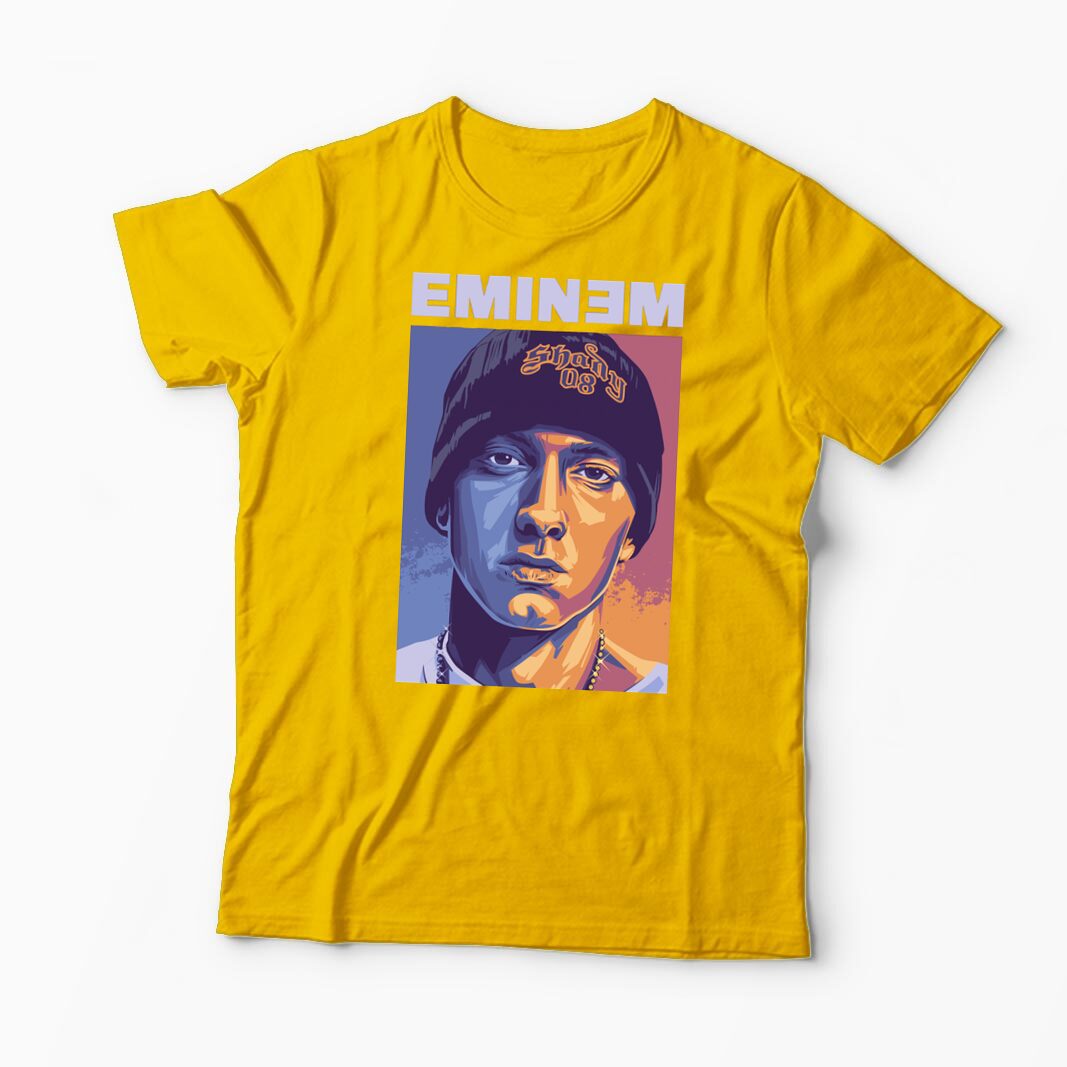 Tricou Personalizat Eminem Real Slim Shady - Bărbați-Galben