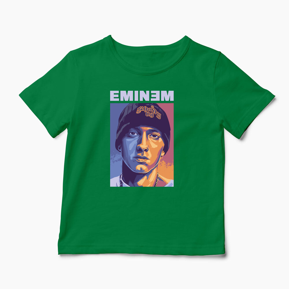 Tricou Personalizat Eminem Real Slim Shady - Copii-Verde