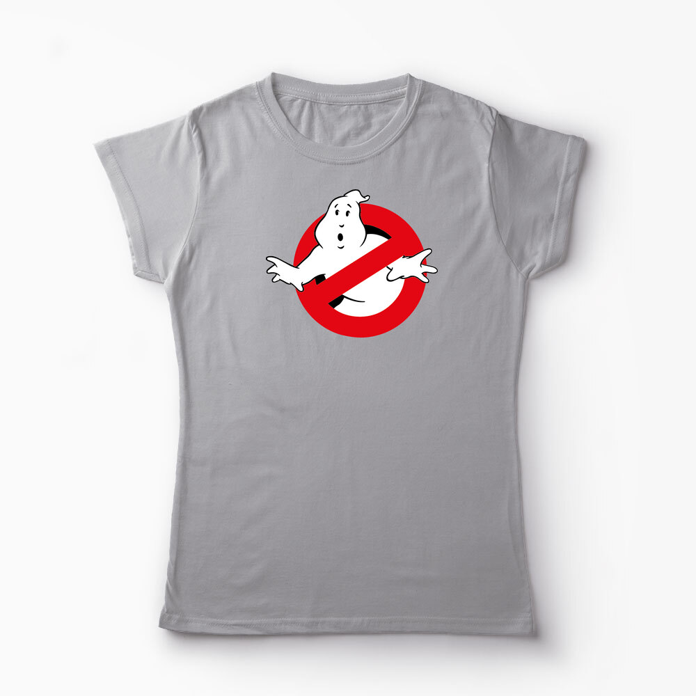Tricou Personalizat Ghostbusters - Femei-Gri