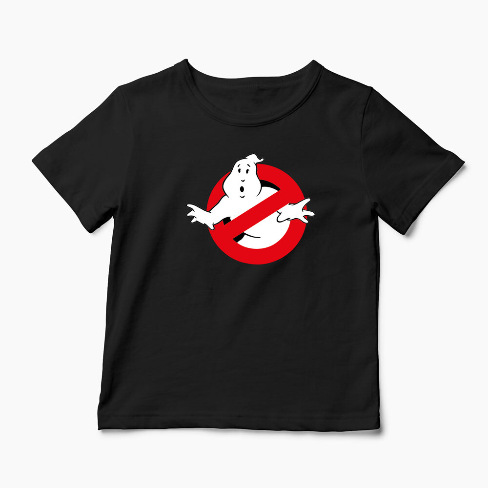 Tricou Personalizat Ghostbusters - Copii-Negru