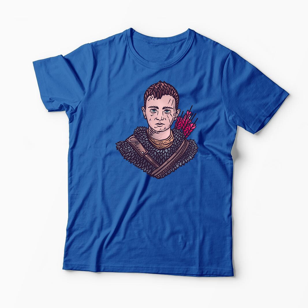 Tricou Personalizat God Of War Atreus - Bărbați-Albastru Regal