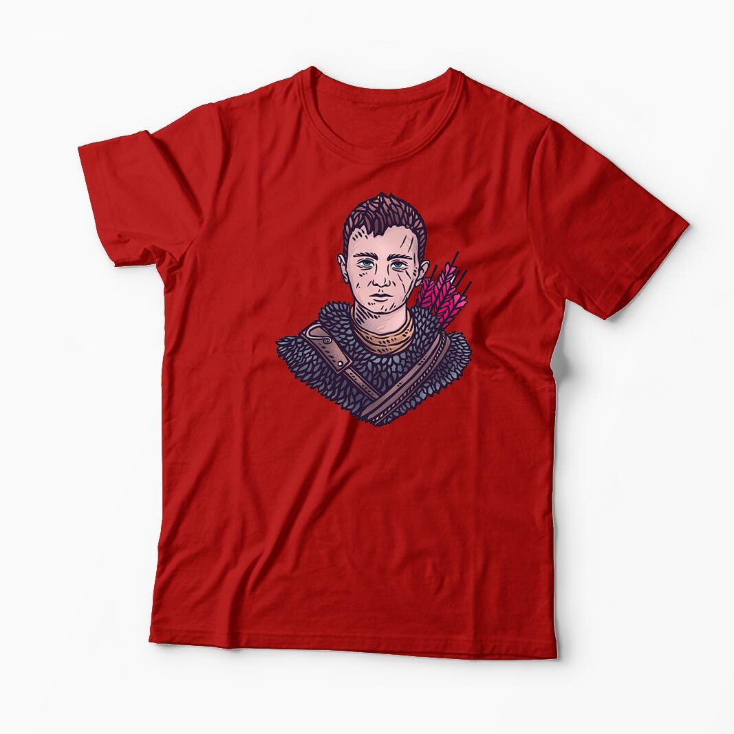 Tricou Personalizat God Of War Atreus - Bărbați-Roșu