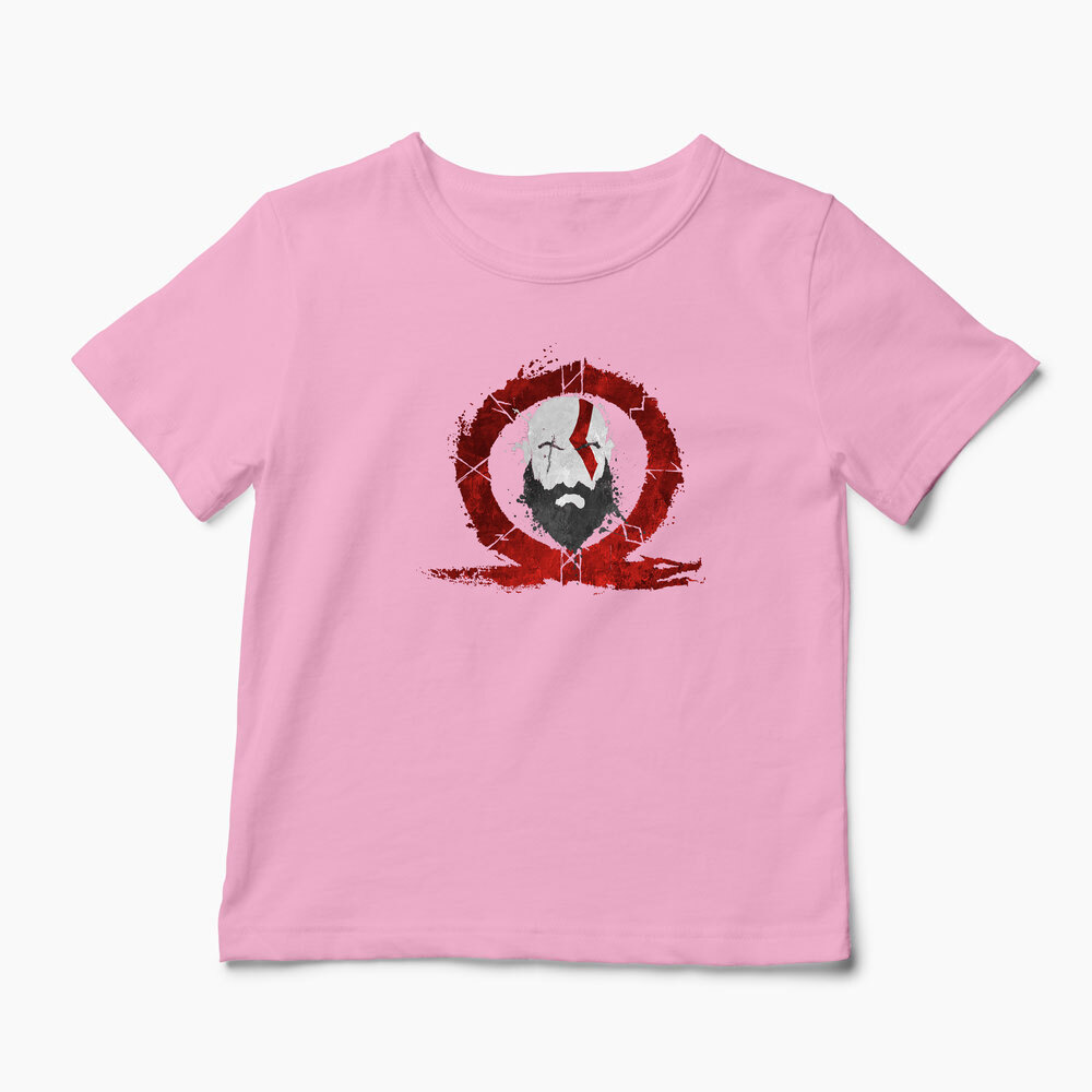 Tricou Personalizat God Of War Kratos Logo - Copii-Roz