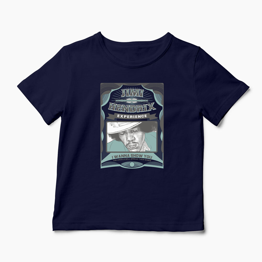 Tricou Personalizat Jimi Hendrix Experience - Copii-Bleumarin