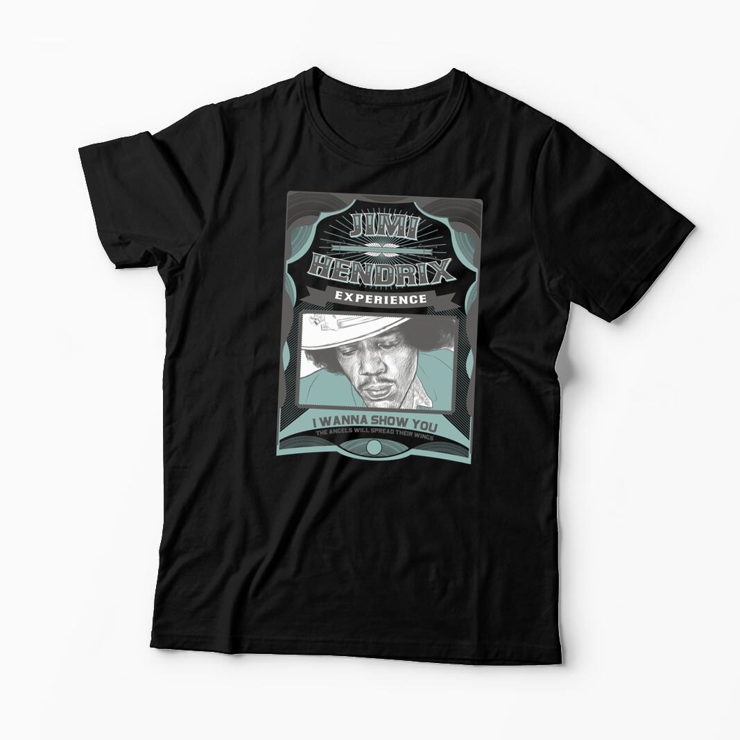 Tricou Personalizat Jimi Hendrix Experience - Bărbați-Negru