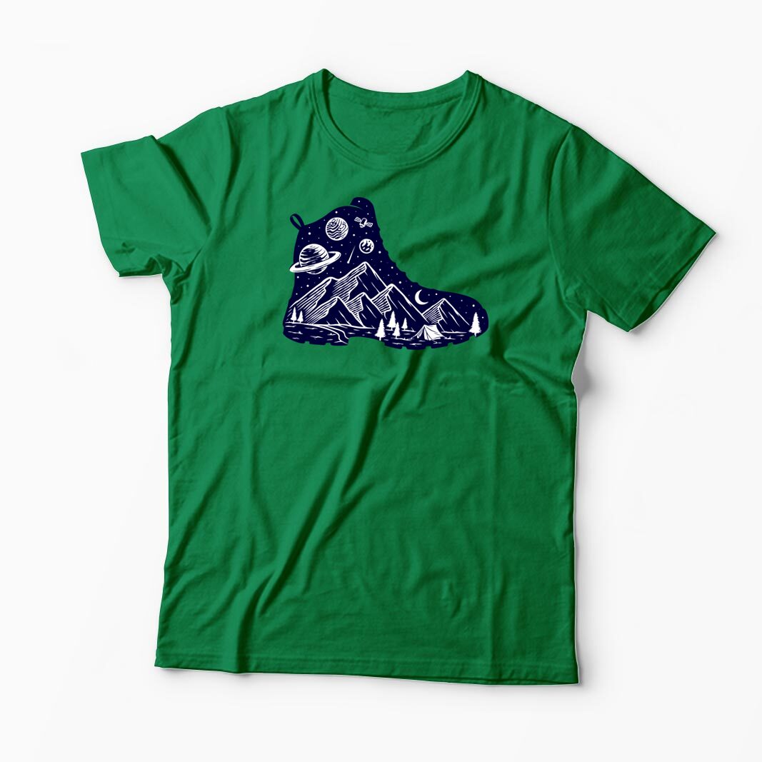 Tricou Personalizat Pas Spre Natură - Step To Nature - Bărbați-Verde