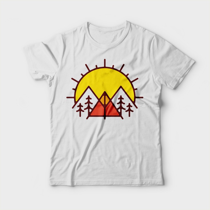 Tricou Personalizat Rasarit - Sunrise Camp