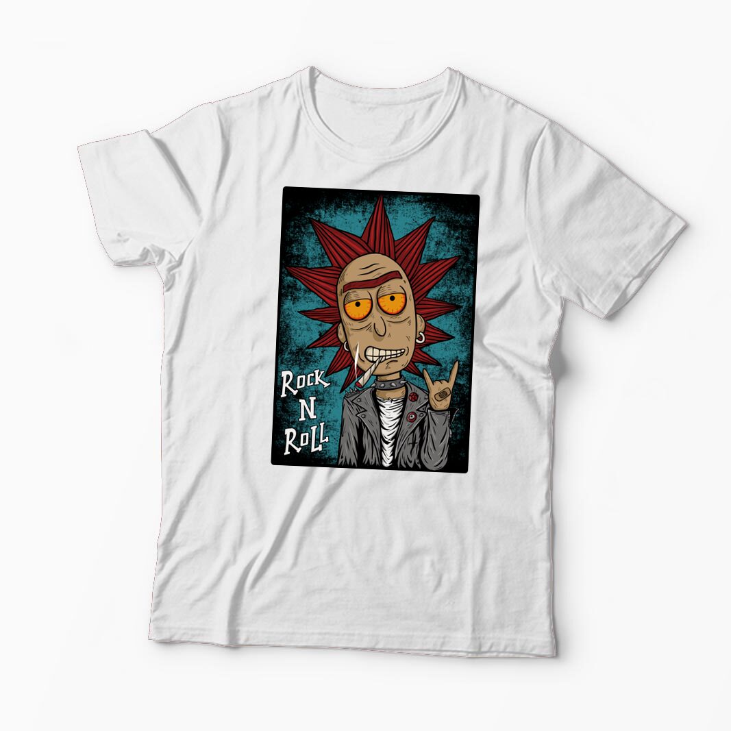 Tricou Personalizat Rick Sanchez Rock N' Roll