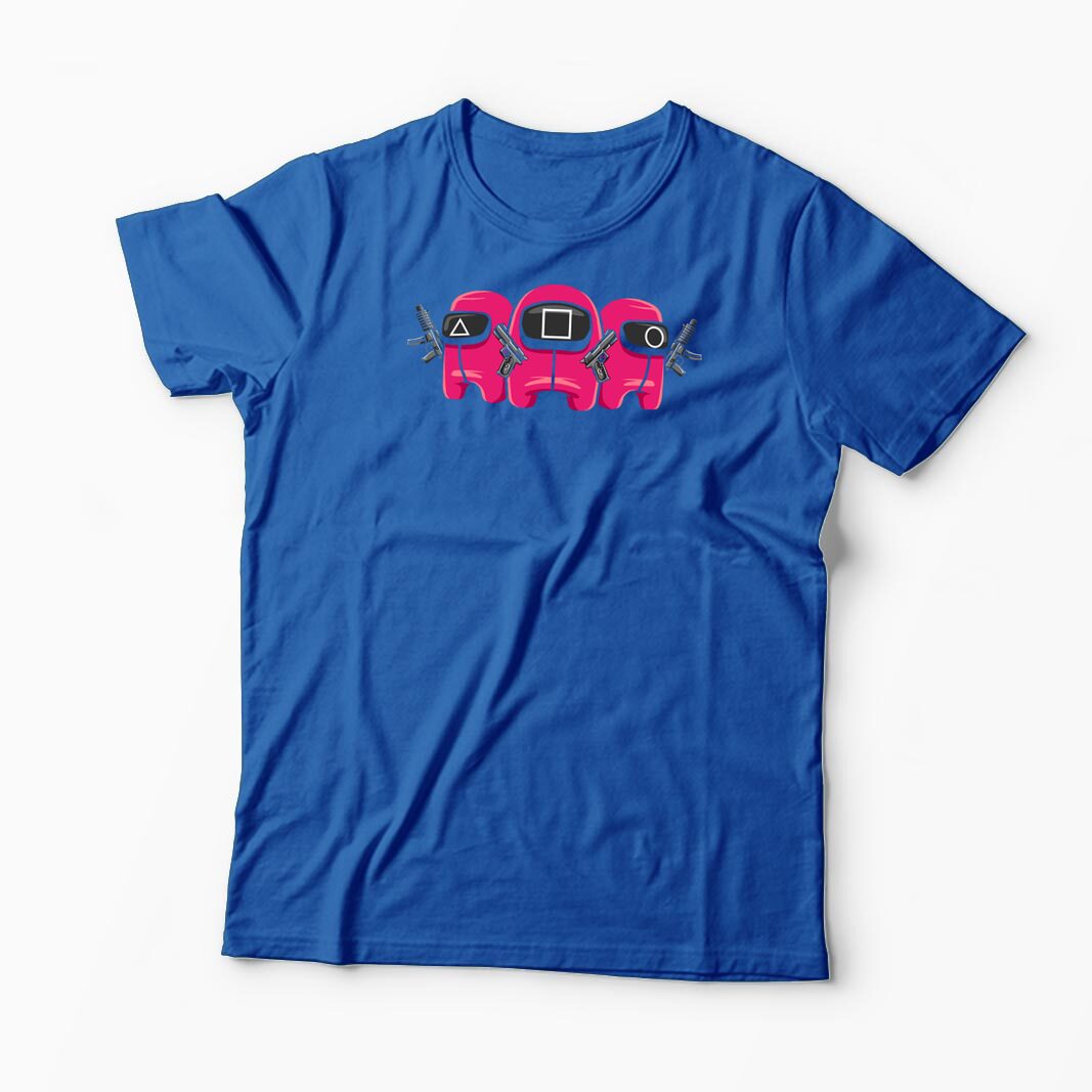 Tricou Personalizat Squid Game Imposter 1 - Bărbați-Albastru Regal