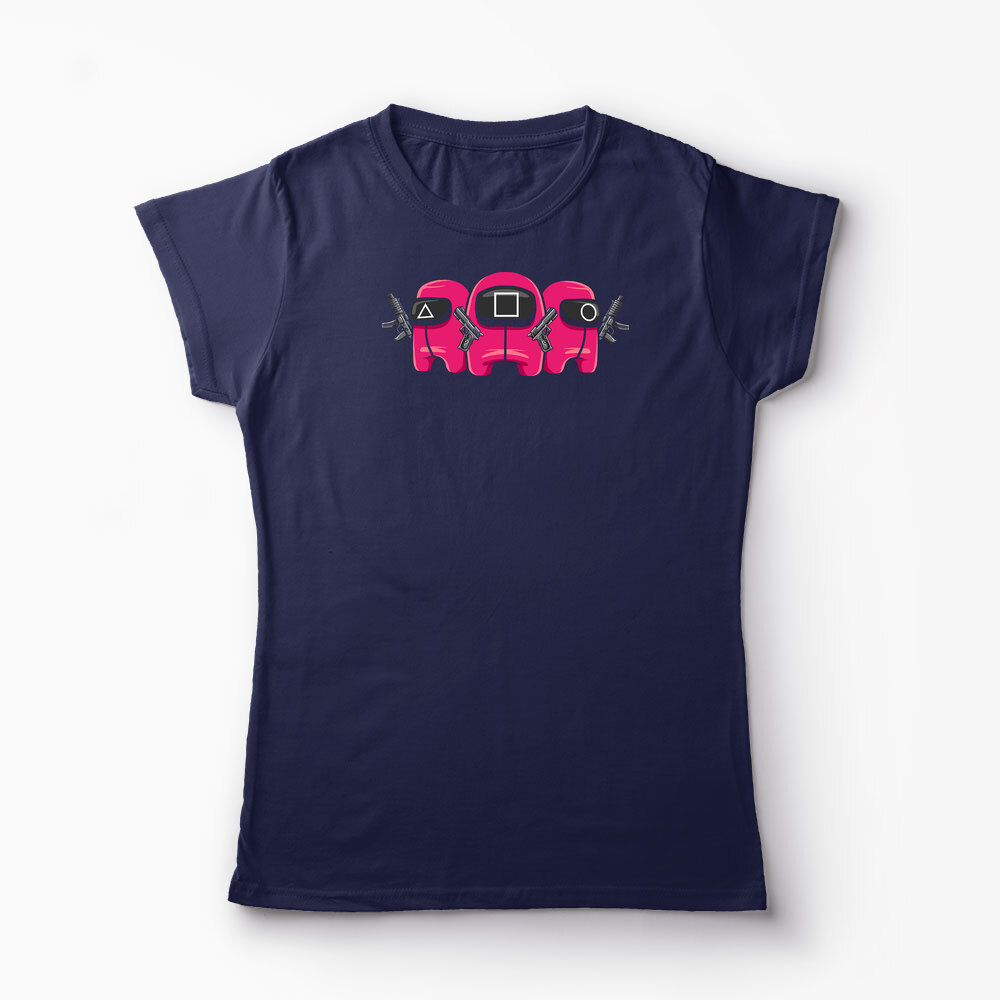 Tricou Personalizat Squid Game Imposter 1 - Femei-Bleumarin