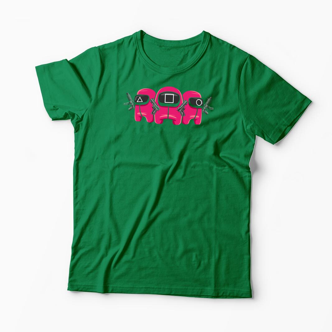 Tricou Personalizat Squid Game Imposter 1 - Bărbați-Verde