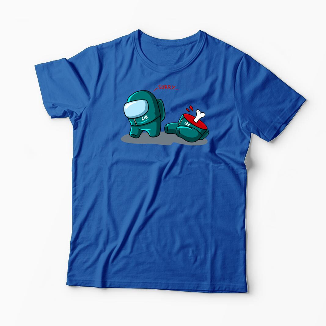 Tricou Personalizat Squid Game True Imposter - Bărbați-Albastru Regal