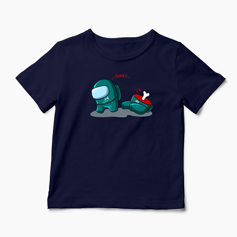 Tricou Personalizat Squid Game True Imposter - Copii-Bleumarin
