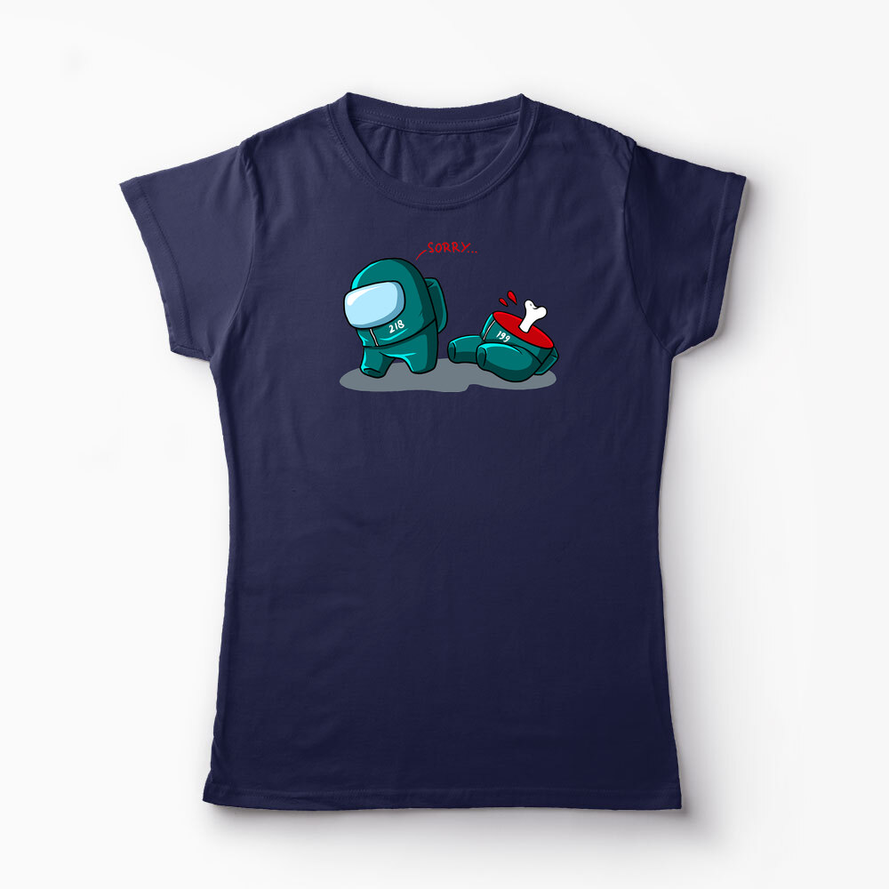 Tricou Personalizat Squid Game True Imposter - Femei-Bleumarin