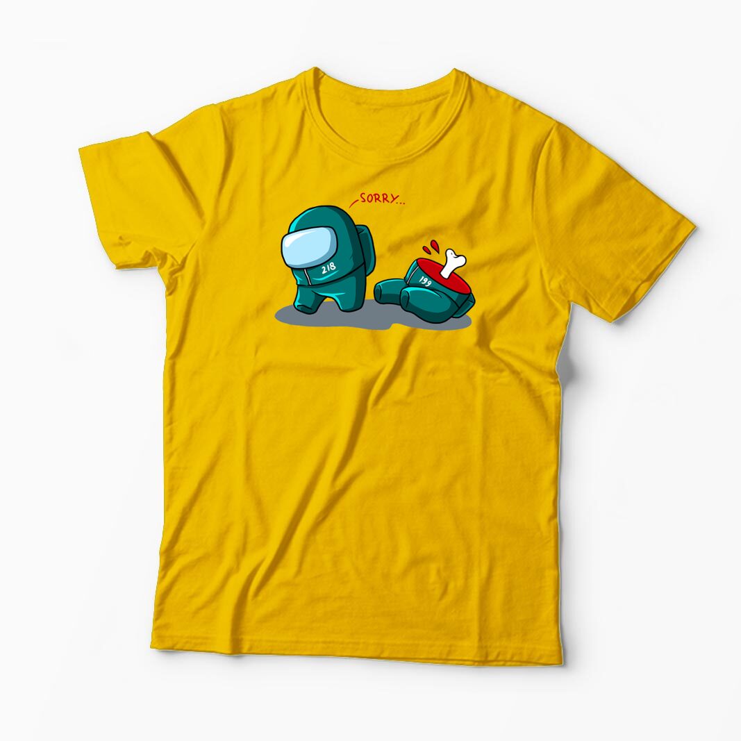 Tricou Personalizat Squid Game True Imposter - Bărbați-Galben