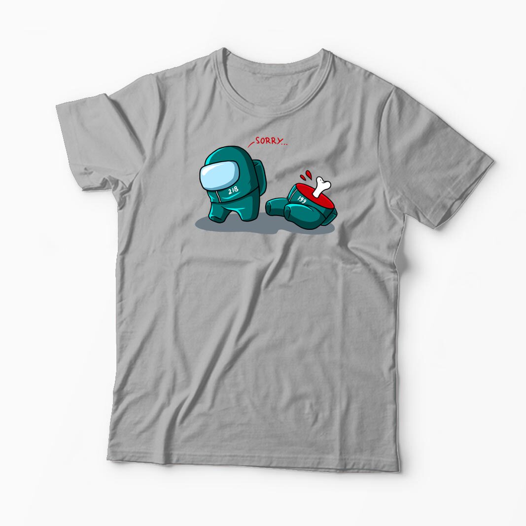 Tricou Personalizat Squid Game True Imposter - Bărbați-Gri