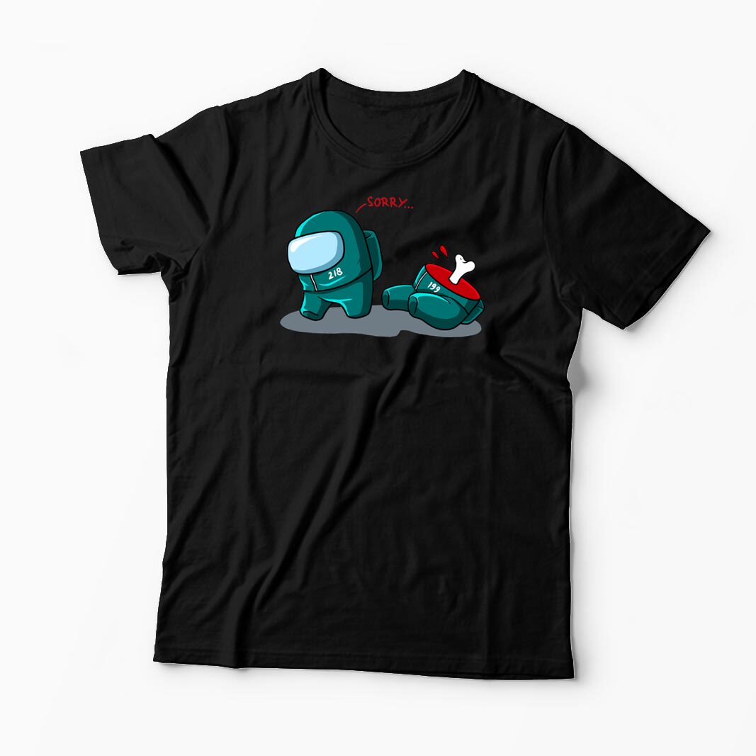 Tricou Personalizat Squid Game True Imposter - Bărbați-Negru